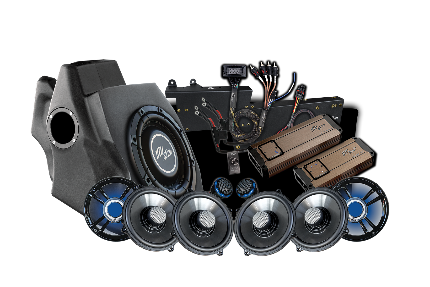 Polaris RZR Ride Command Stage 7 Stereo Kit Pro Series UTV Stereo