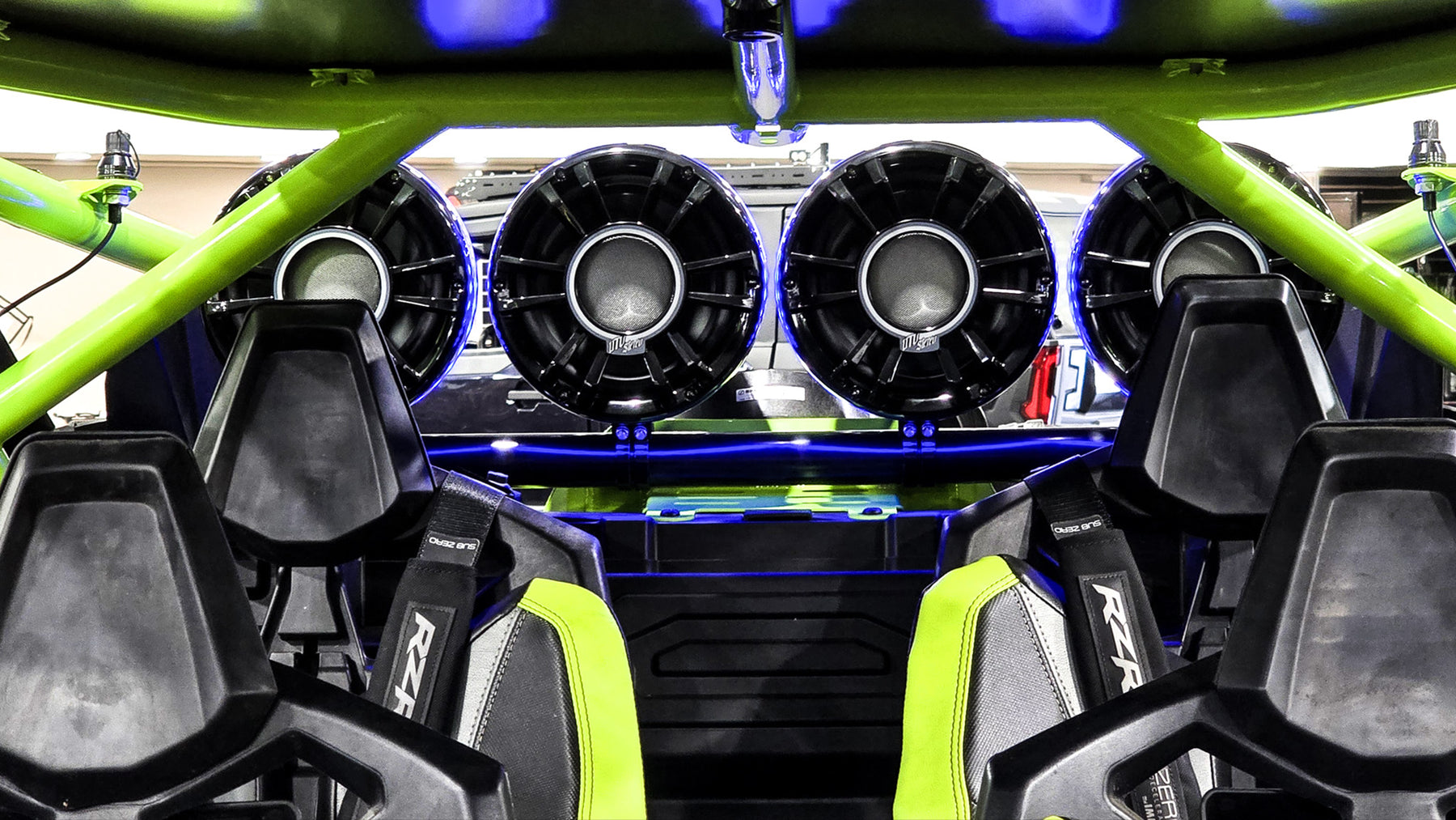 '20-'26 Polaris RZR® Rear Speaker Bar | Pro Series | UTV Stereo