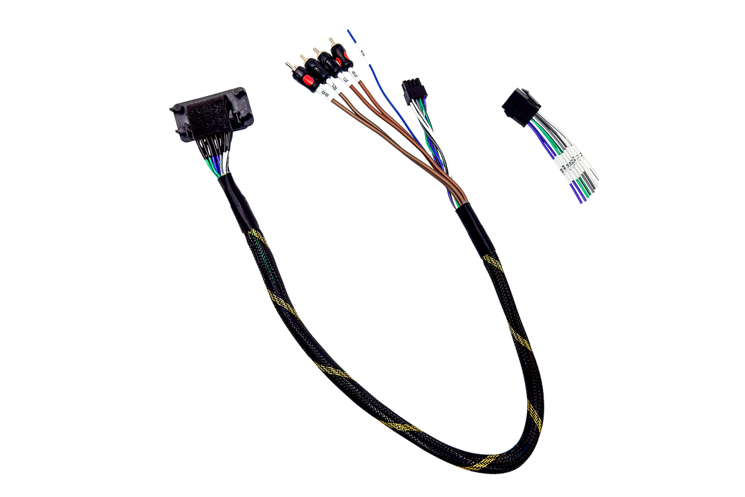 RZR® Pro Series Ride Command Front & Rear RCA Output + Speaker Wire & Remote | UTVS-PRO-RC-RCA-OUT