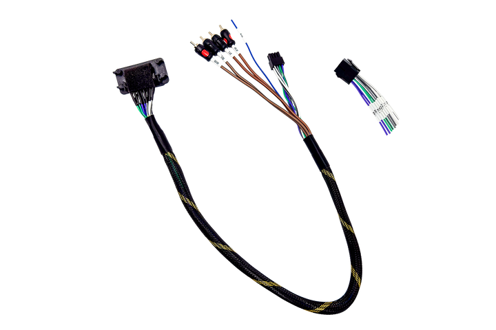 RZR® Pro Series Ride Command Front & Rear RCA Output + Speaker Wire & Remote | UTVS-PRO-RC-RCA-OUT