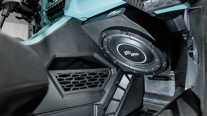 RZR® Pro Series 12" Vented Dash Subwoofer Enclosure (2025 Models Only) | UTVS-PRO2-VENC-DASH-12