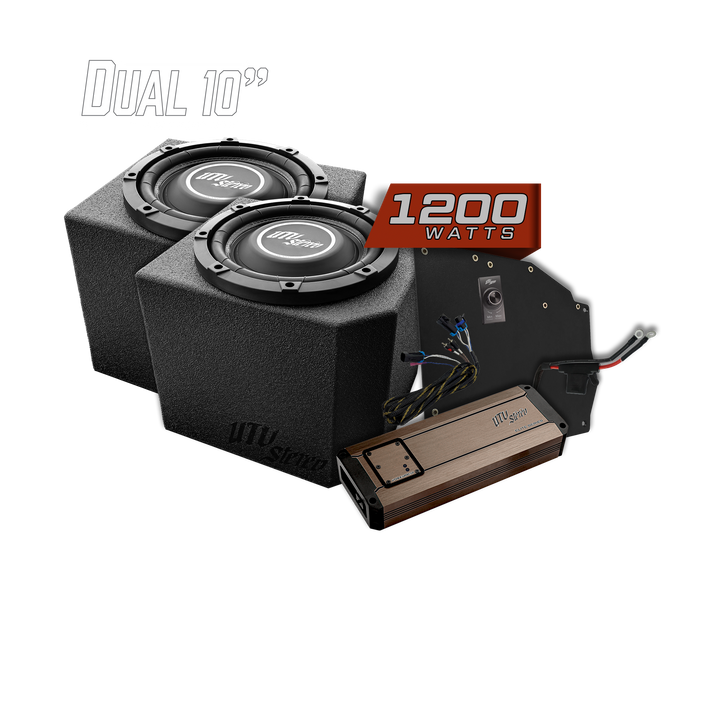 Polaris® Ranger 1200W Dual 10" Subwoofer Kit | UTVS-RNG-SUB-1200-2