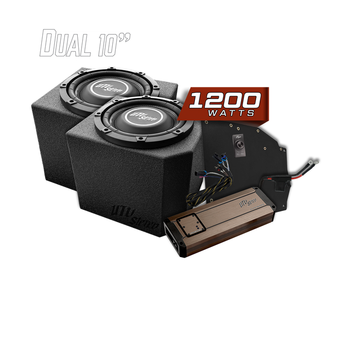 Polaris® Ranger 1200W Dual 10" Subwoofer Kit | UTVS-RNG-SUB-1200-2