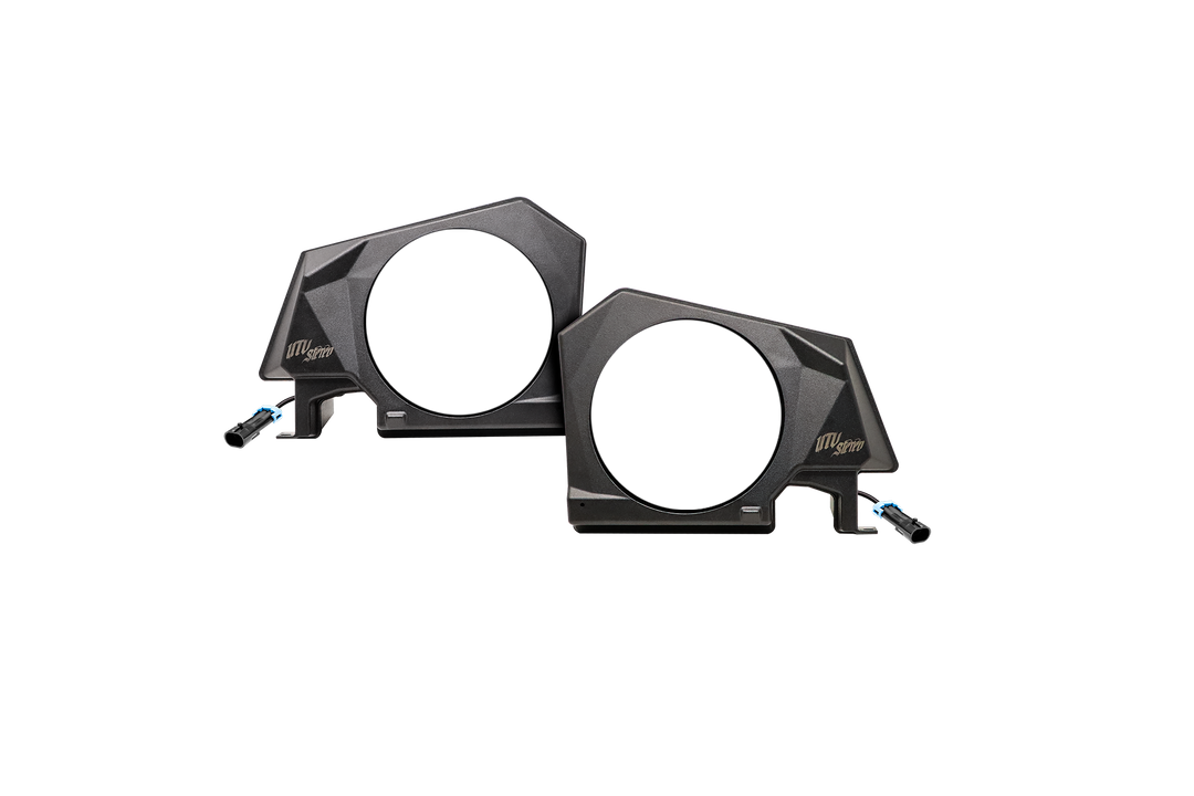 '20-'25 RZR® Pro Series 6.5" Rear Seat Speaker Pods V1  - Unloaded | UTVS-PRO-RP65-V1