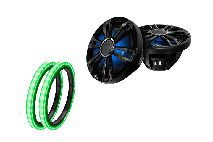 Polaris® Ranger 1500 Rear Overhead Speaker Adapters (Pair) | UTVS-RNG-OSA-REAR