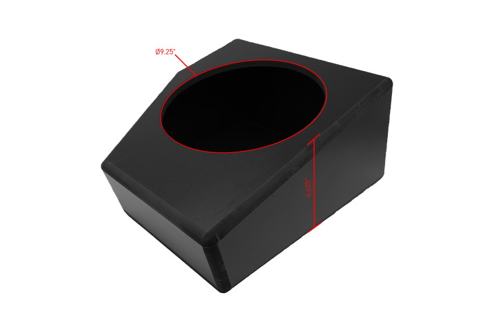 Can-Am® X3 Up-Fire Front Driver Side 10” Sub Box Enclosure – Unloaded | UTVS-X3-ENC-UF-FDRIVER