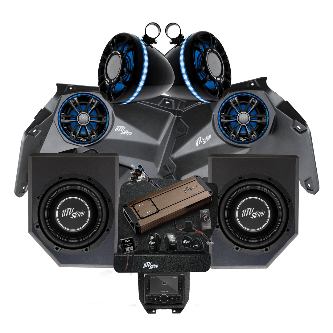 Can-Am® X3 Elite Series Stage 6 Stereo Kit | UTVS-X3-S6-E