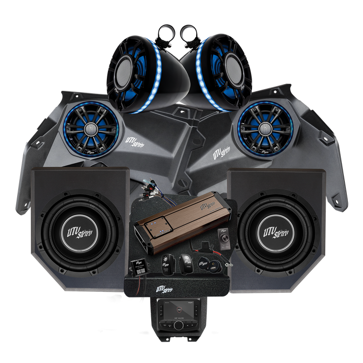 Can-Am® X3 Elite Series Stage 6 Stereo Kit | UTVS-X3-S6-E
