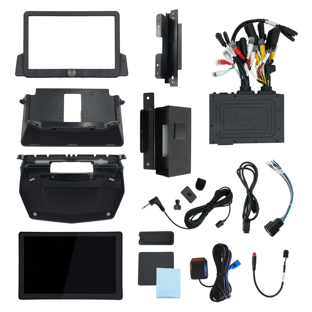 Box contents included with HORIZON XTR for Polaris RZR XP.
