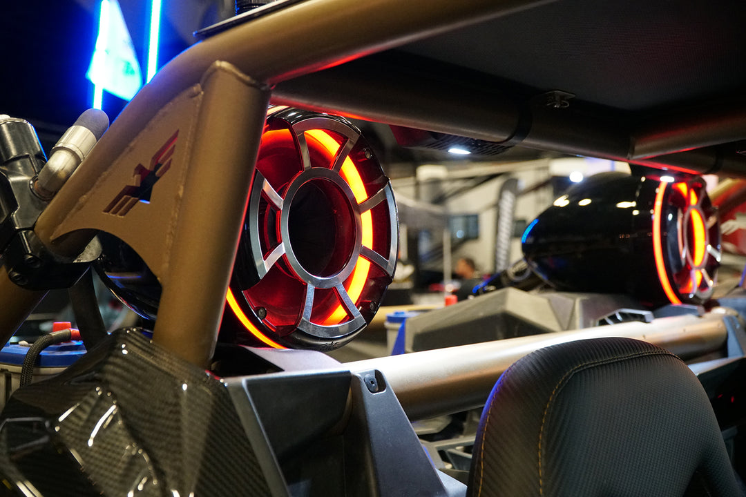 Can-Am X3 Wet Sounds Rev 8 Custom Mount | UTVS-X3-REV8MTS