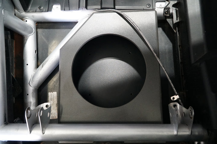 Can-Am X3 Low Profile Front Passenger Side 10” Sub Box Enclosure – Unloaded | UTVS-X3-ENC-LP-FPASS