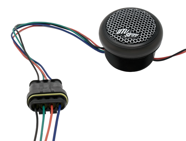 Pro Series 1" Tweeter w/ Built In RGB LED (Pair) | UTVS-PTW