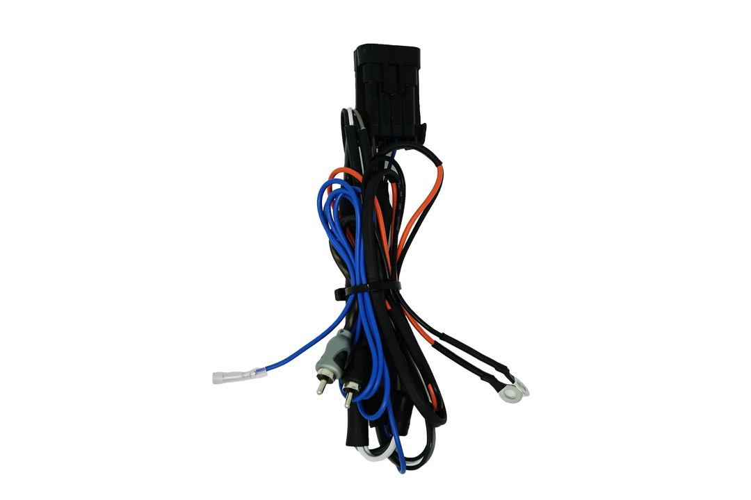 RZR® Ride Command Amplifier Harness - Turn On & Delay Regulated | UTVS-RZR-RC-RCA-REGULATED