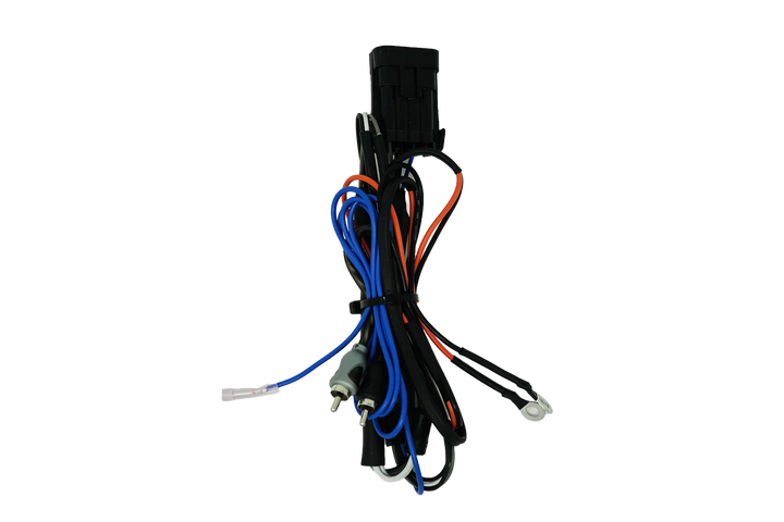 RZR® Ride Command Amplifier Harness - Turn On & Delay Regulated | UTVS-RZR-RC-RCA-REGULATED