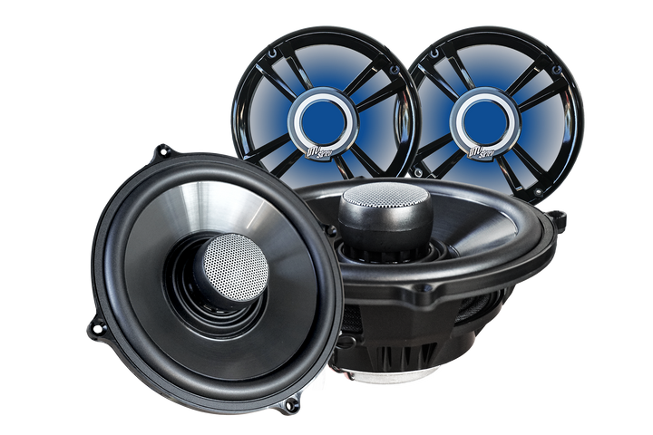 RZR® Pro Series 6.5" Rear Seat Speaker Enclosures - Unloaded | UTVS-PRO-RP65