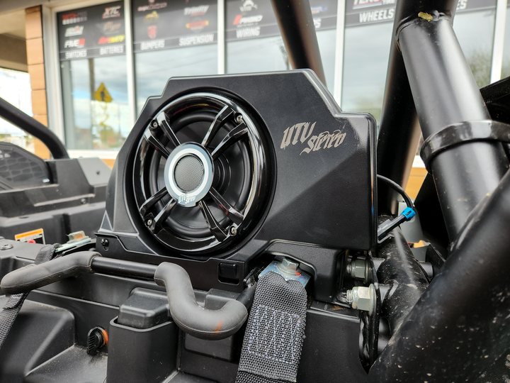 RZR® Pro Series 6.5" Rear Seat Speaker Enclosures - Unloaded | UTVS-PRO-RP65